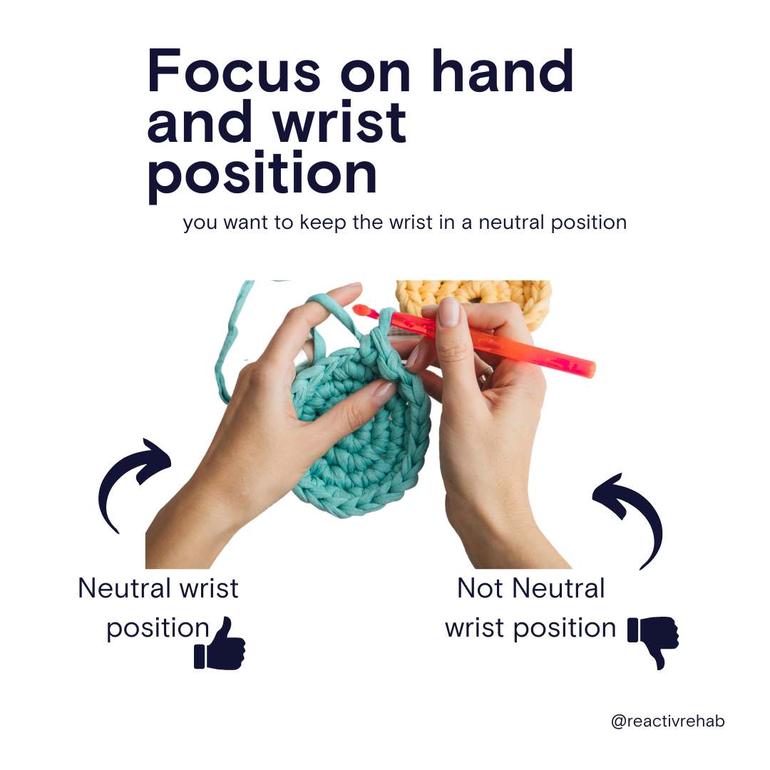 Crocheting: How to Prevent Hand and Wrist Pain 🧶 – Reactiv Blog